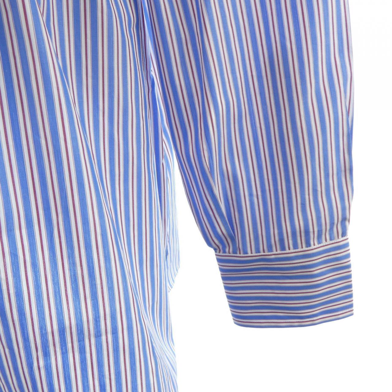 プラダ PRADA ストライプ ポプリン シャツ P488HG SOOO 16PF シャツ