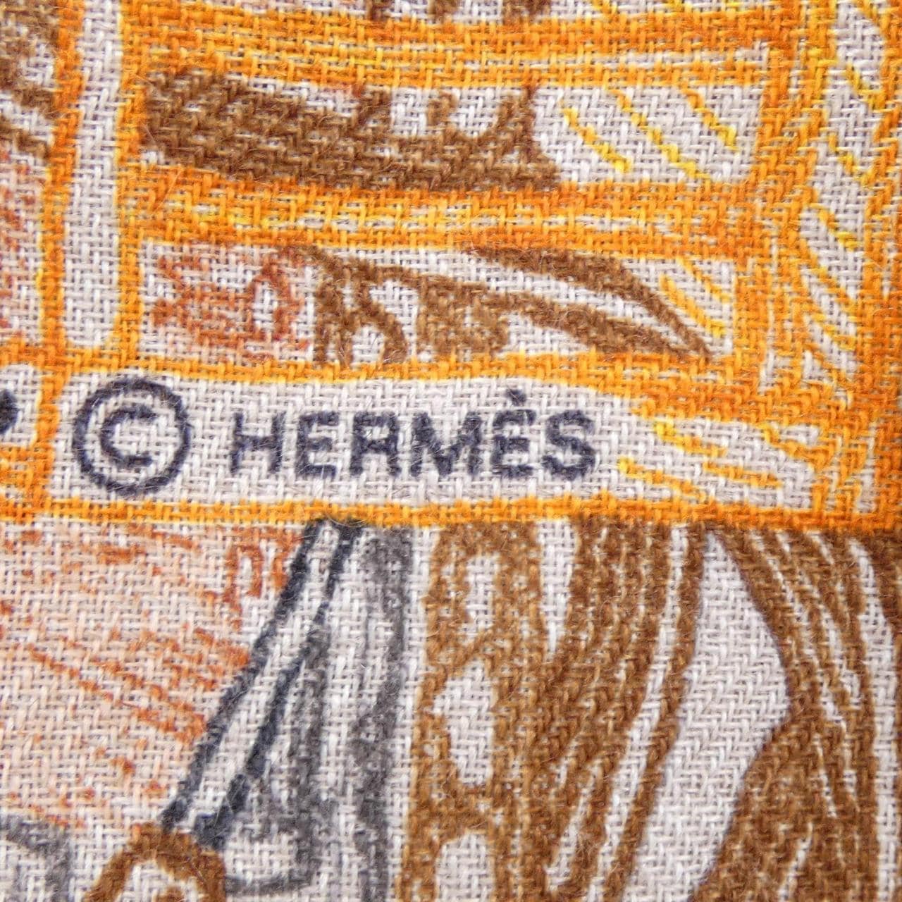 エルメス HERMES エルメスの世界 H244230S カレジェアン140 ショール