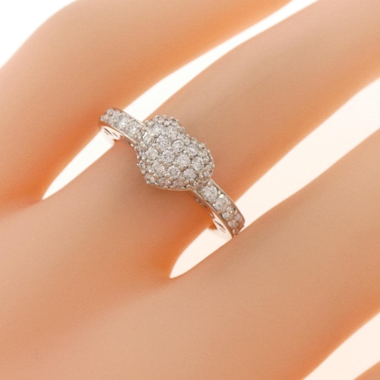 ポンテヴェキオ ハート リング 0.50CT