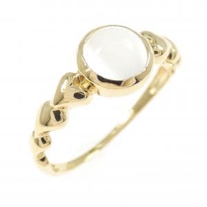 K18YG ムーンストーン リング
