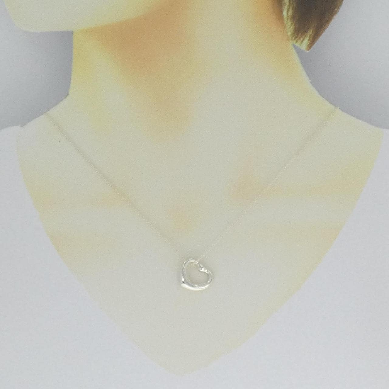 TIFFANY open heart项链