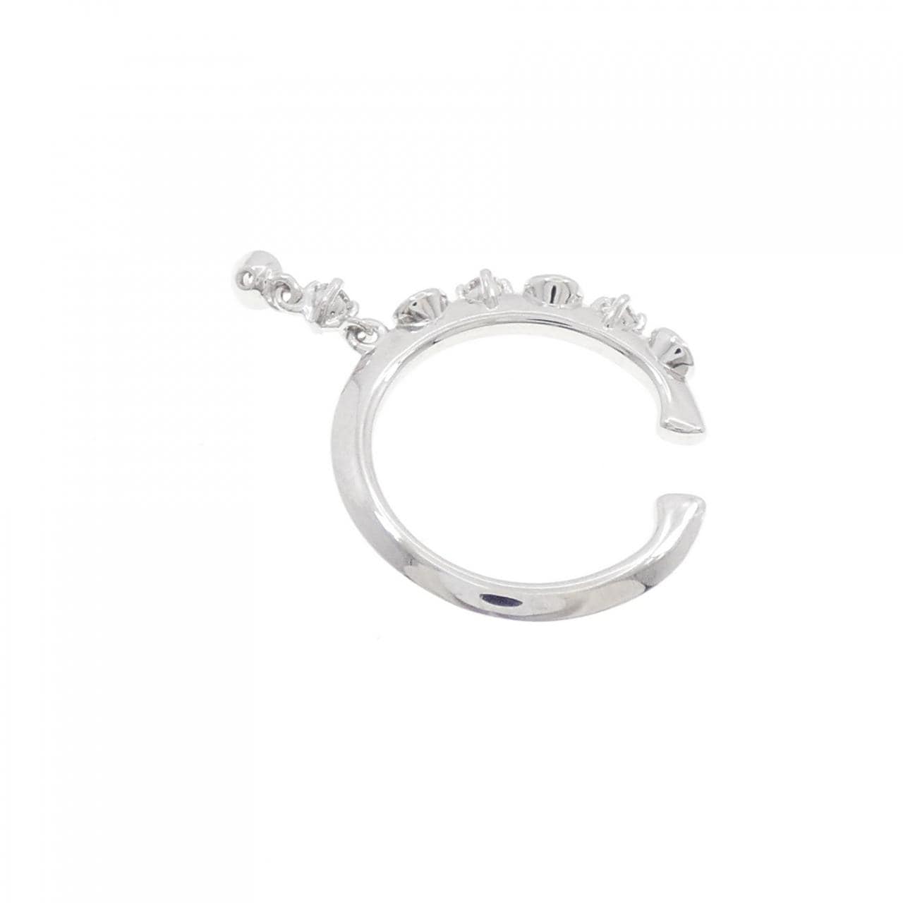 ミキモト ダイヤモンド イヤーカフ 0.17CT 片耳