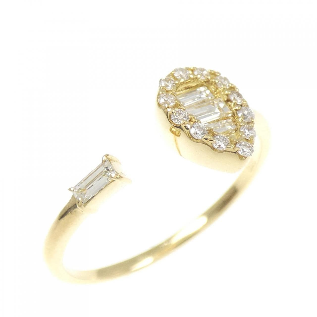 K18YG ダイヤモンド リング 0.20CT