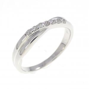 K10WG ダイヤモンド リング 0.07CT