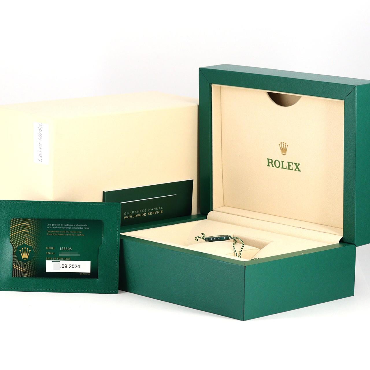 ロレックス デイトナ 126505 PG･RG 自動巻 ランダム番