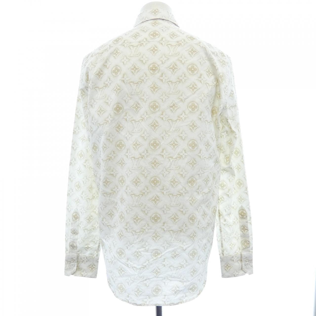 ルイヴィトン LOUIS VUITTON モノグラムロングスリーブコットンシャツ HPS33WZR6 シャツ