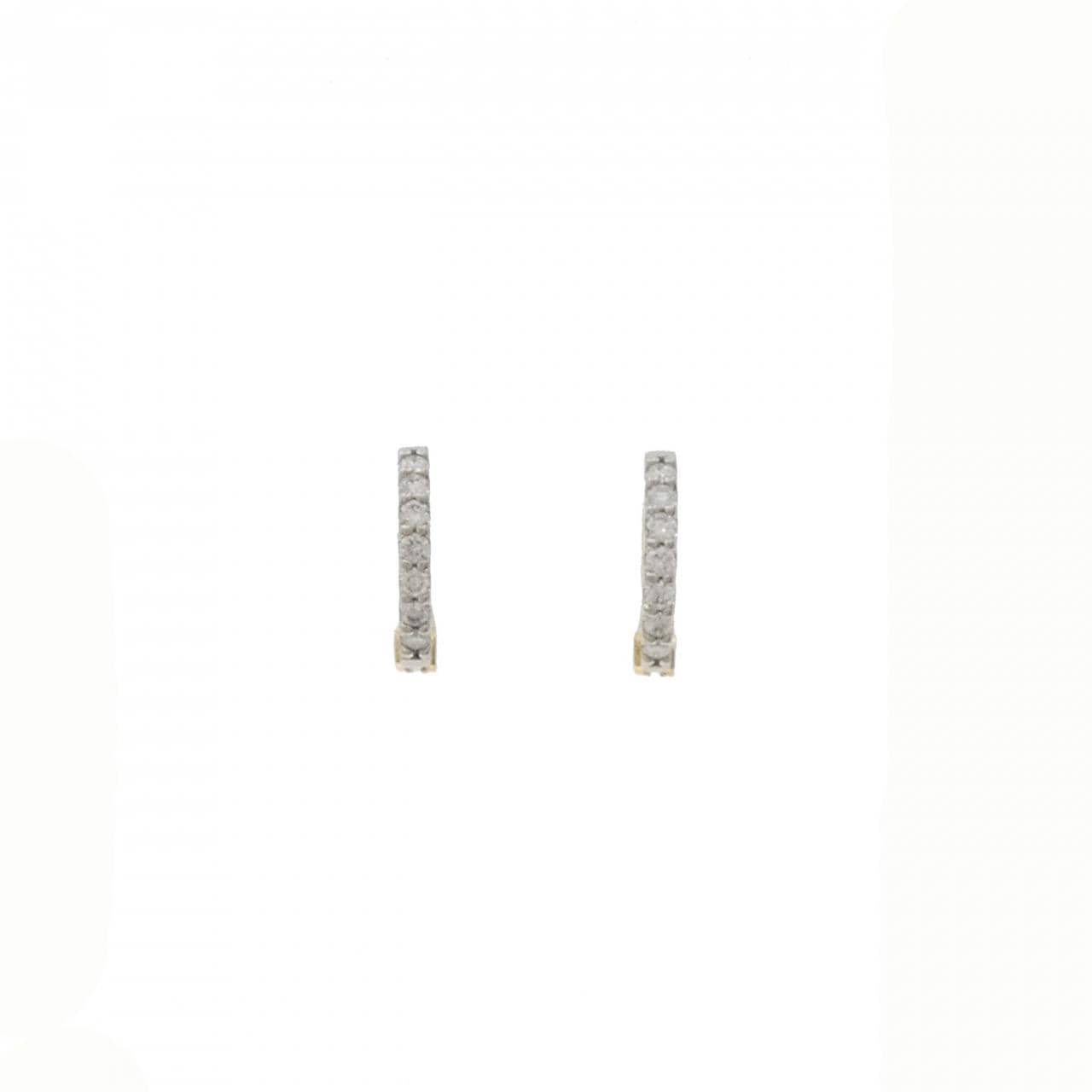 ジーエスティービー ダイヤモンド イヤリング 0.18CT