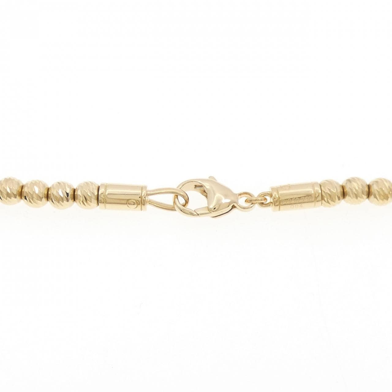 SJX金色亮片項鍊 0.04CT