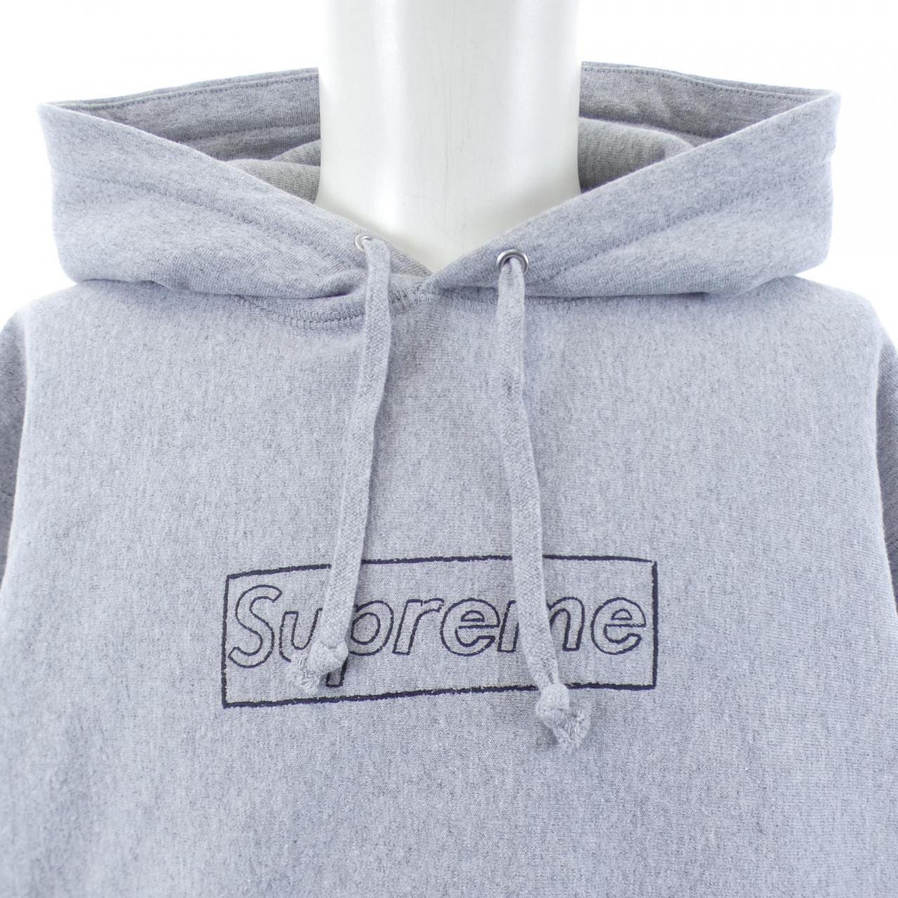 シュプリーム SUPREME KAWS CHALK LOGO HOOD パーカー