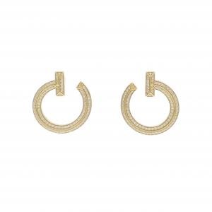 ティファニー Tワン ピアス 0.48CT