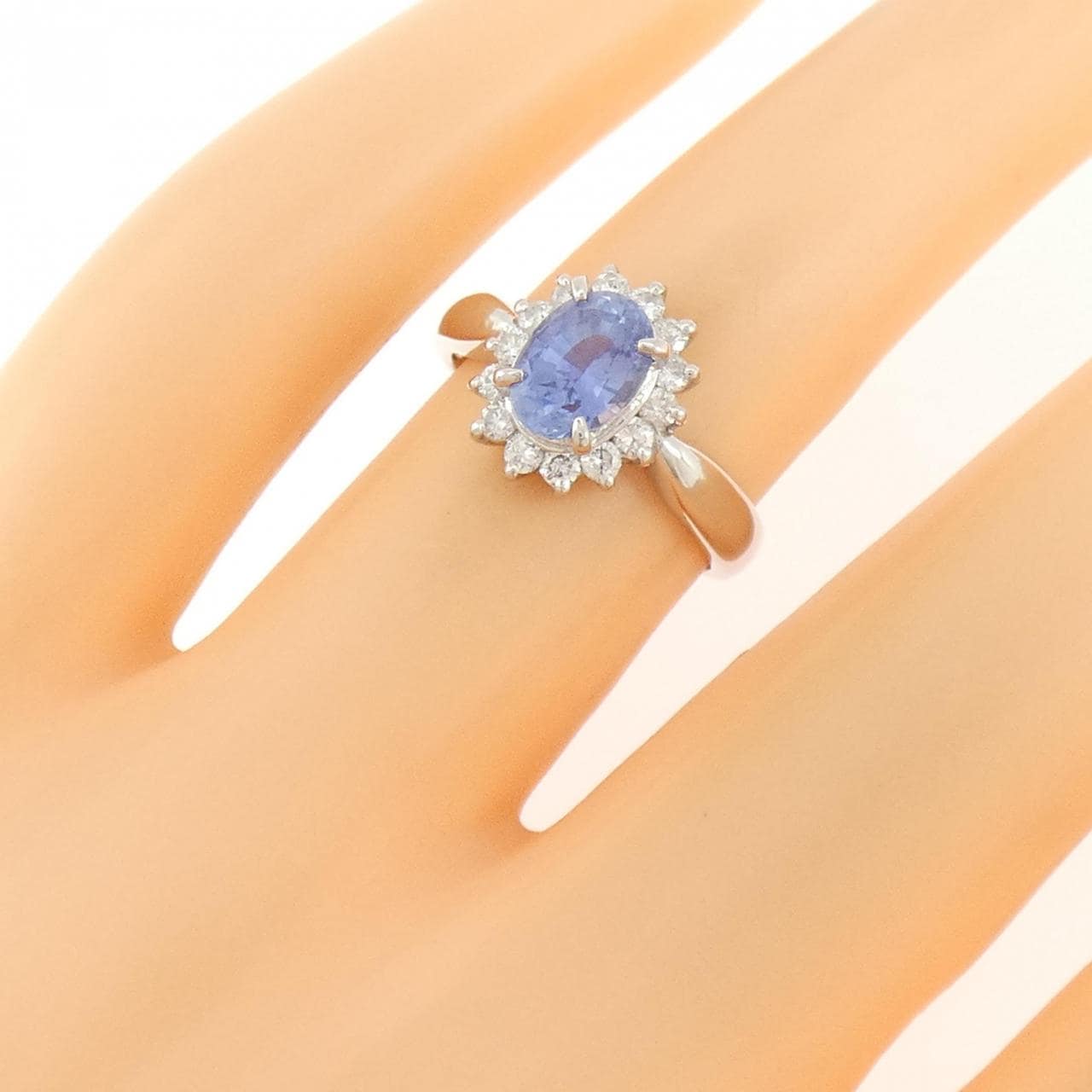 PT850 サファイヤ リング 1.16CT