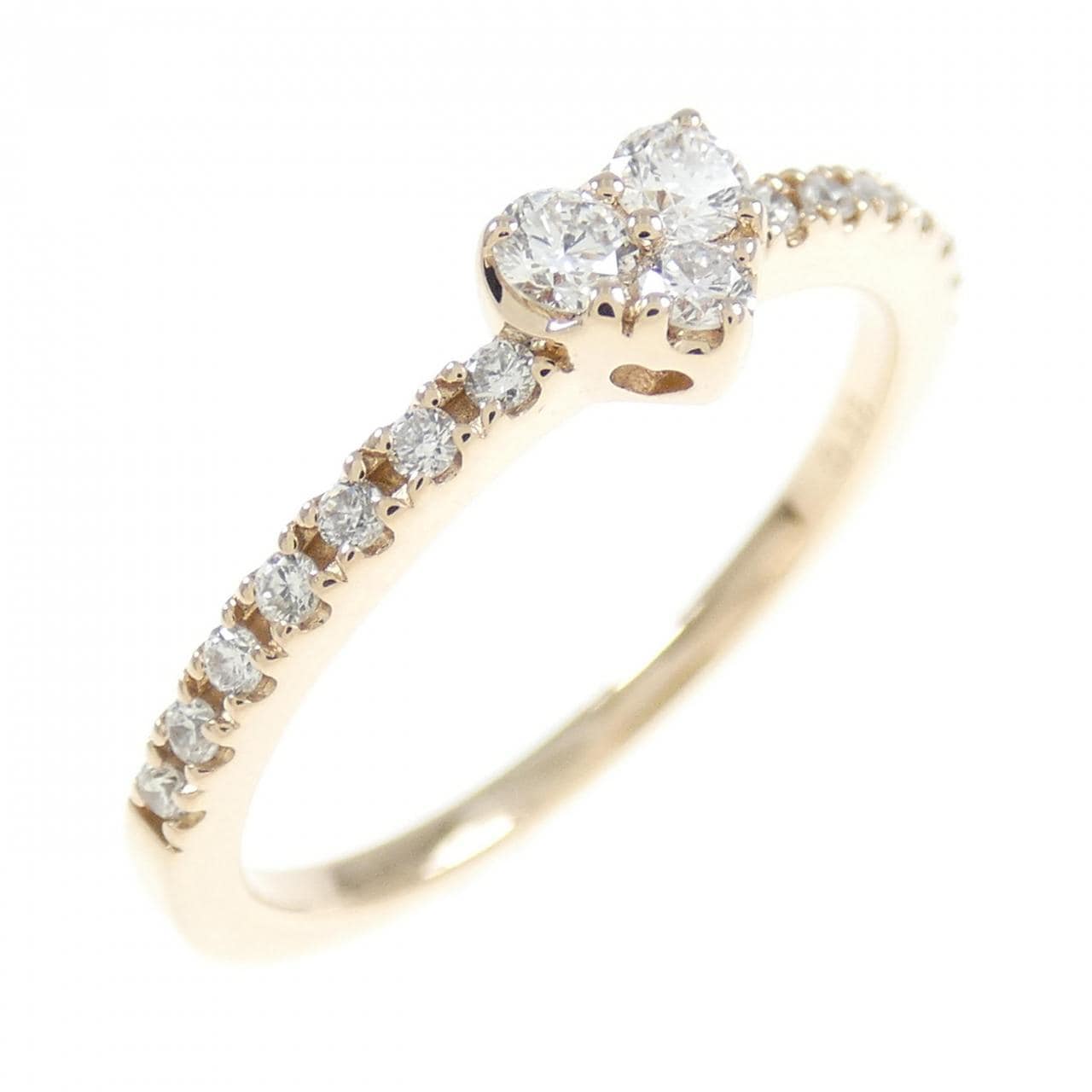 ポンテヴェキオ ハート リング 0.18CT
