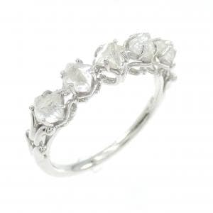 K18WG ダイヤモンド リング 0.50CT