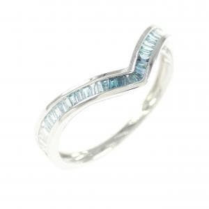 K18WG ダイヤモンド リング 0.30CT