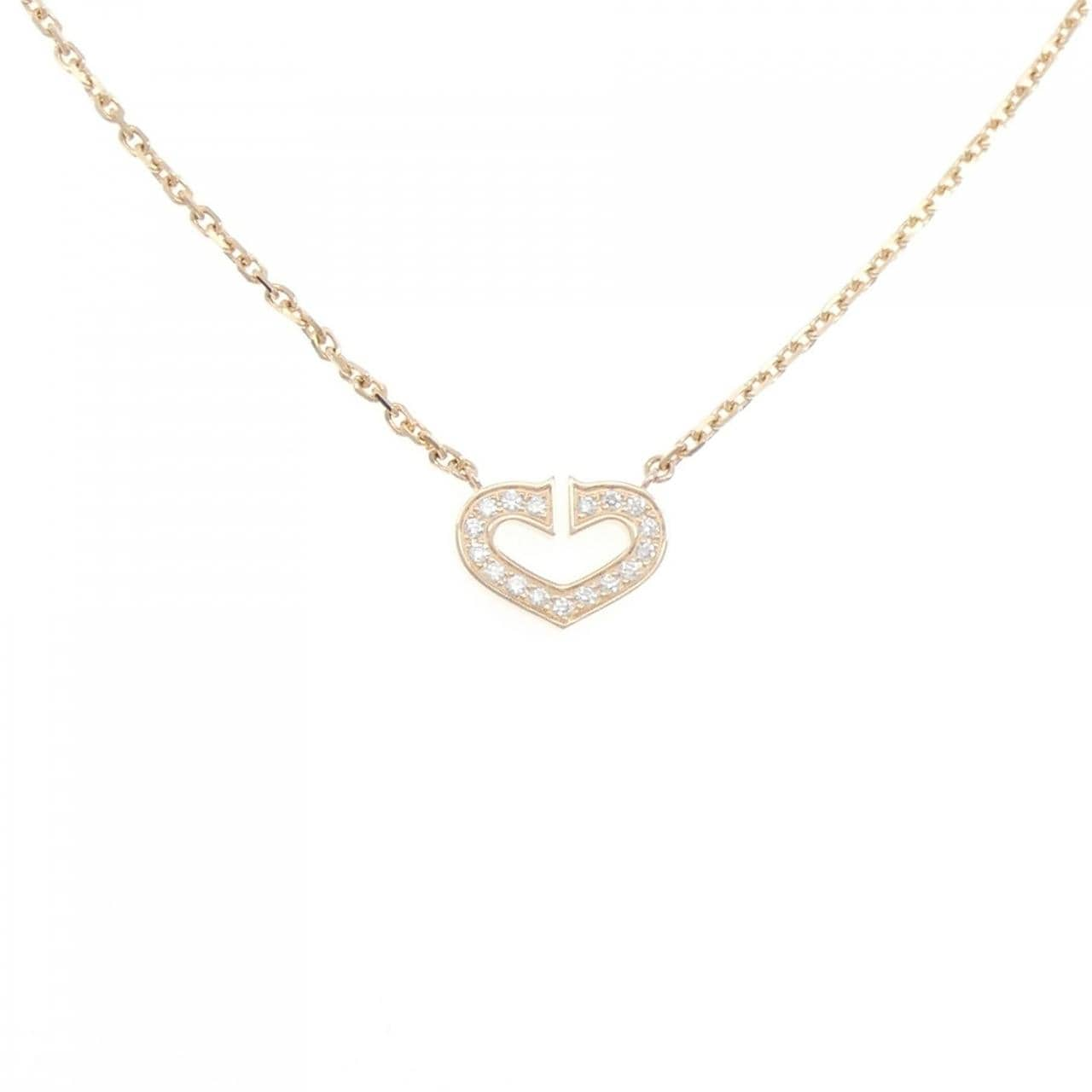 Cartier C heart necklace