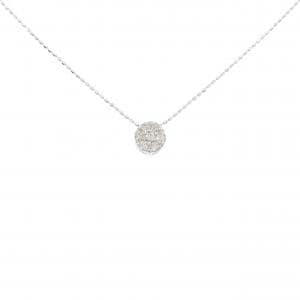 K18WG ダイヤモンド ネックレス 0.20CT