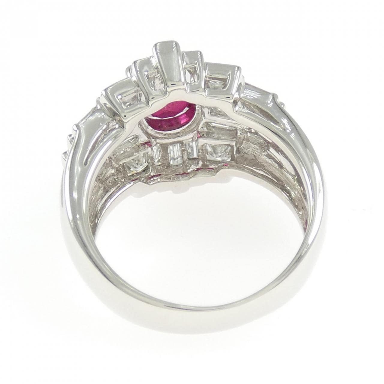 PT900 Ruby Ring 1.67CT