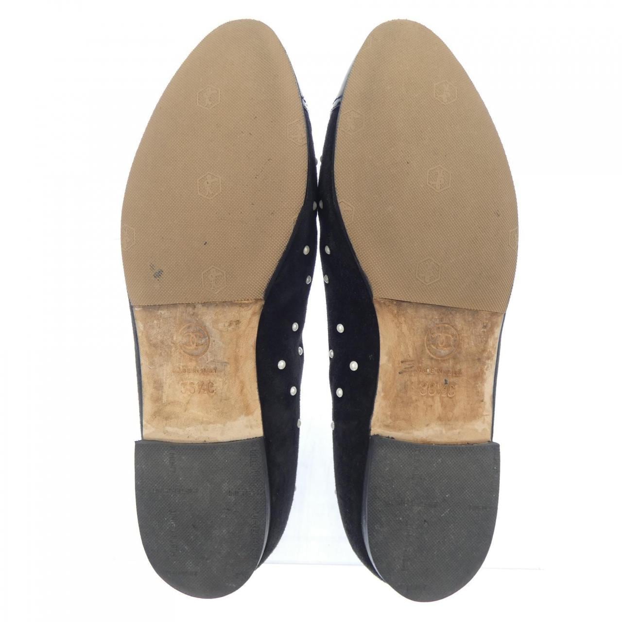 シャネル CHANEL G33424 フラットシューズ