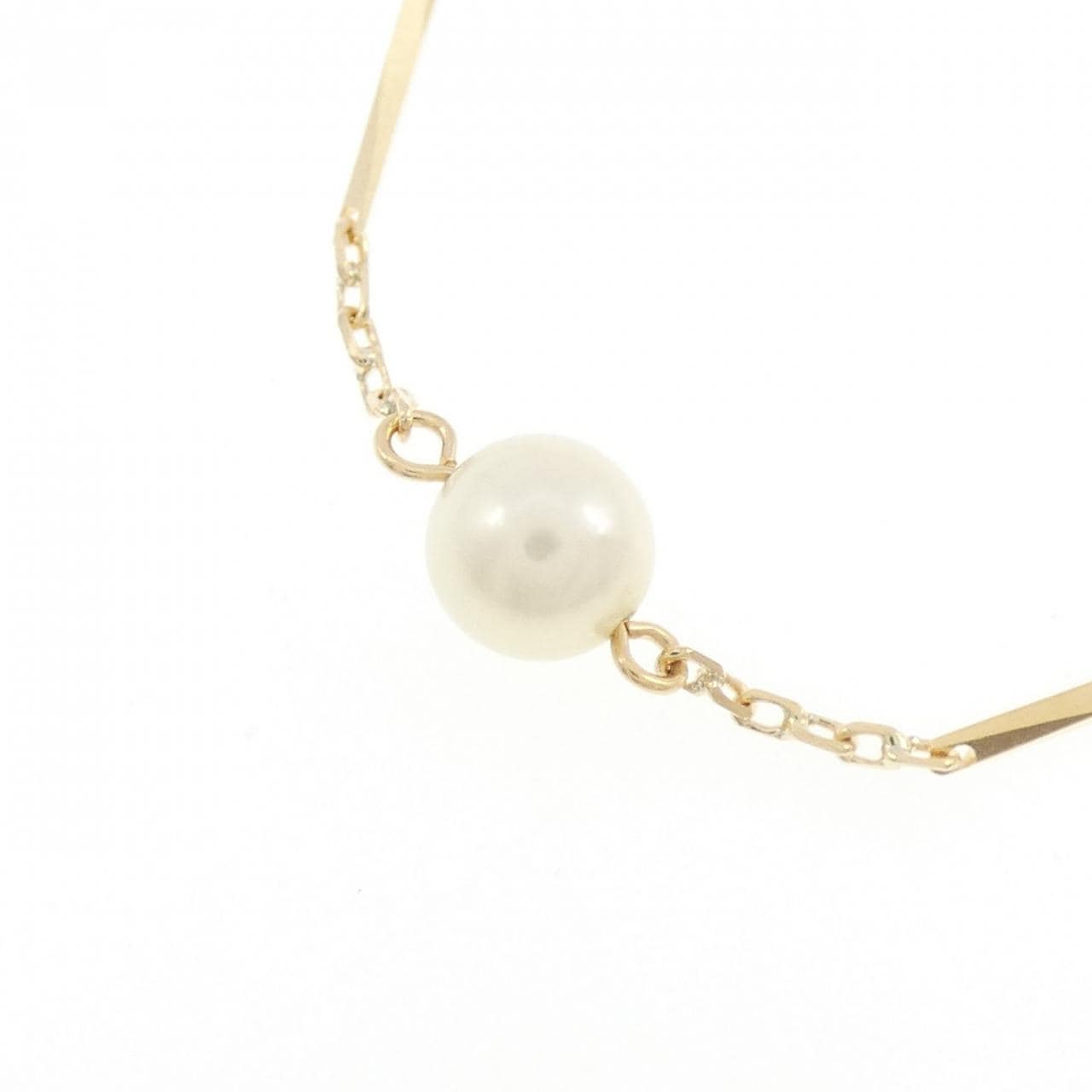 K18YG アコヤパール ネックレス 5mm