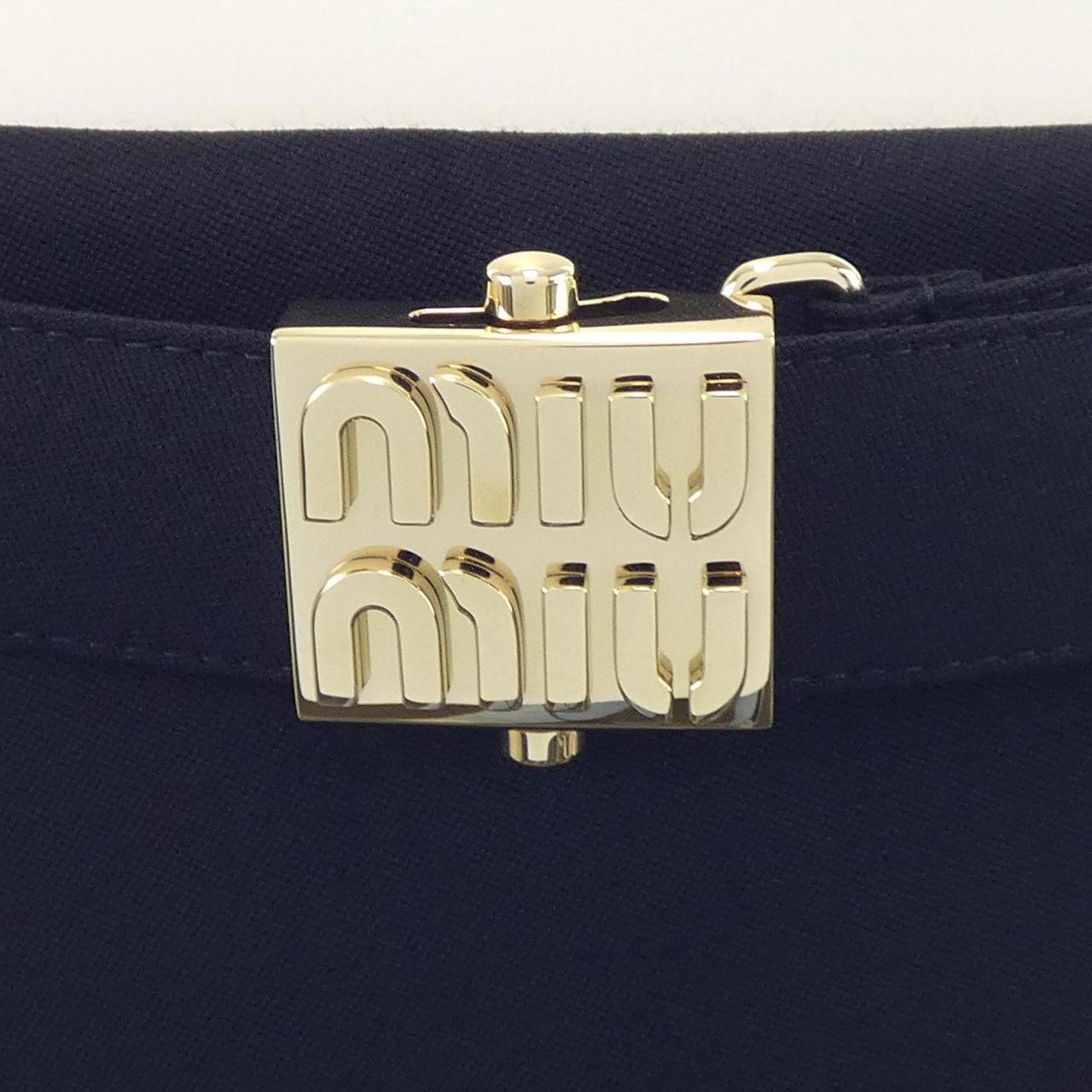 ミュウミュウ MIU MIU MIU MIU ロゴ MG2012 S232 1R1 スカート