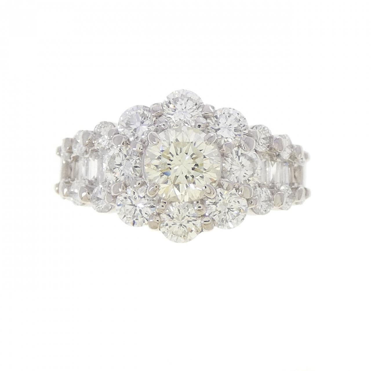 PT900 ダイヤモンド リング 0.711CT
