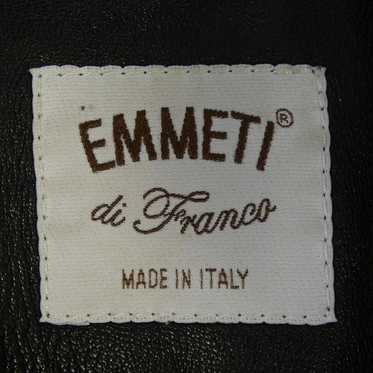 エンメティ EMMETI レザーライダースジャケット