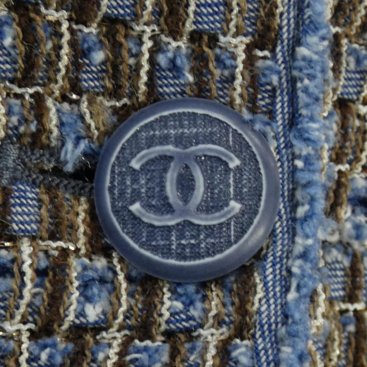 [vintage] CHANEL collarless jacket