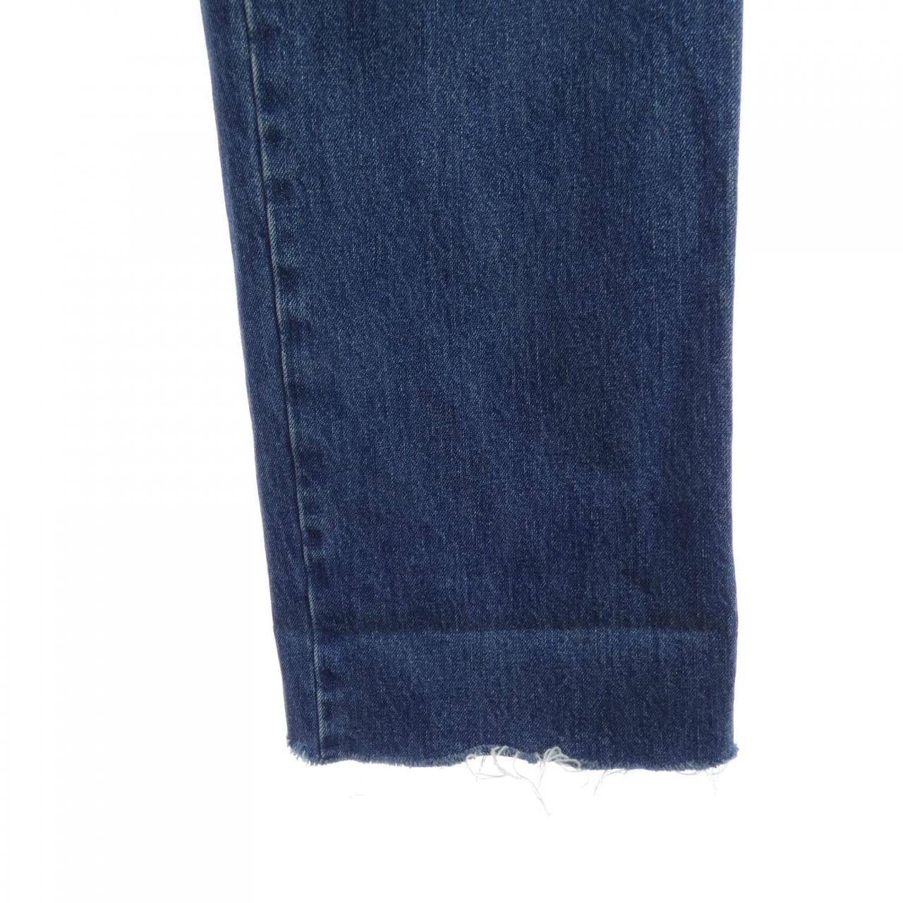 ミュウミュウ MIU MIU 5ポケット MIUMIUロゴ GWP435 SOOO 10BF ジーンズ