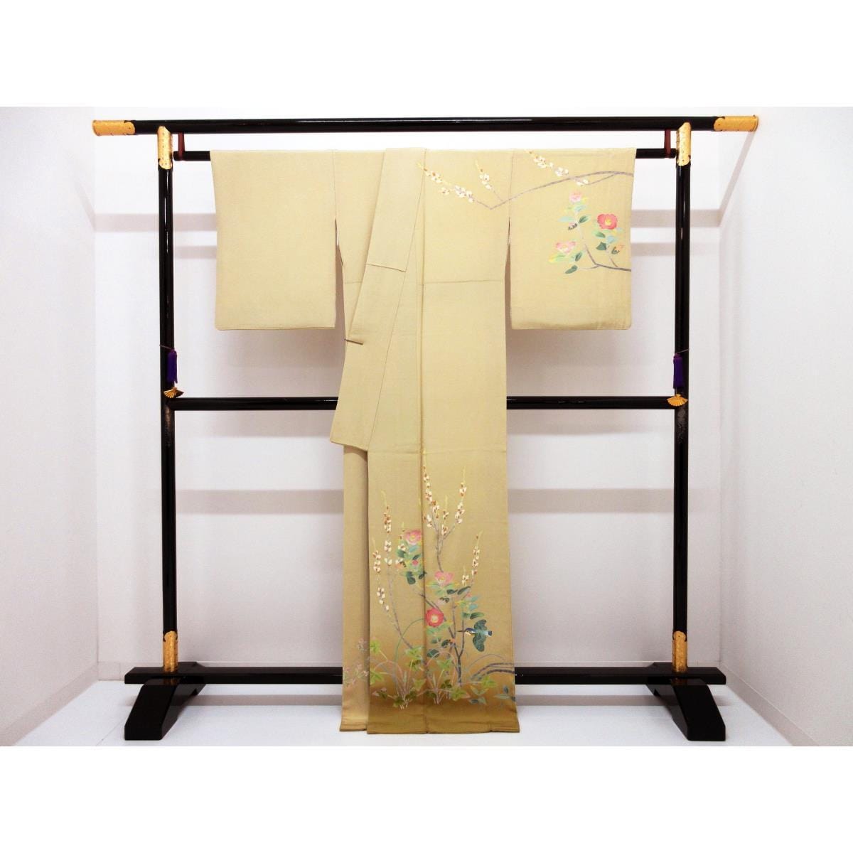 訪問着【本加賀友禅】百貫華峰　花菱