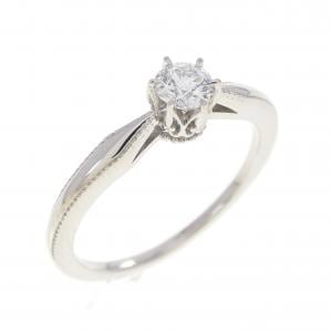 アガット ダイヤモンド リング 0.219CT