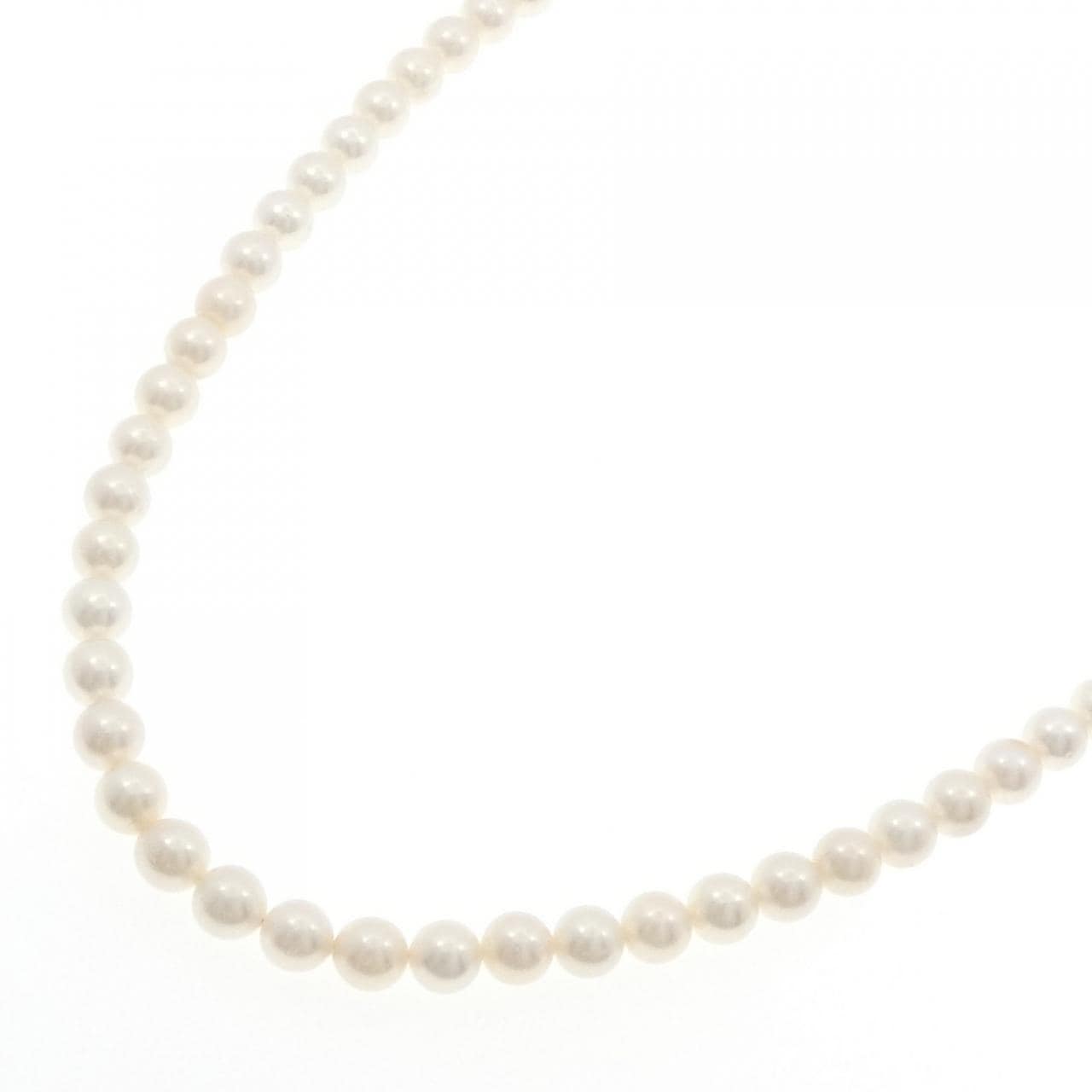 シルバークラスプ アコヤパール ネックレス 6-6.5mm
