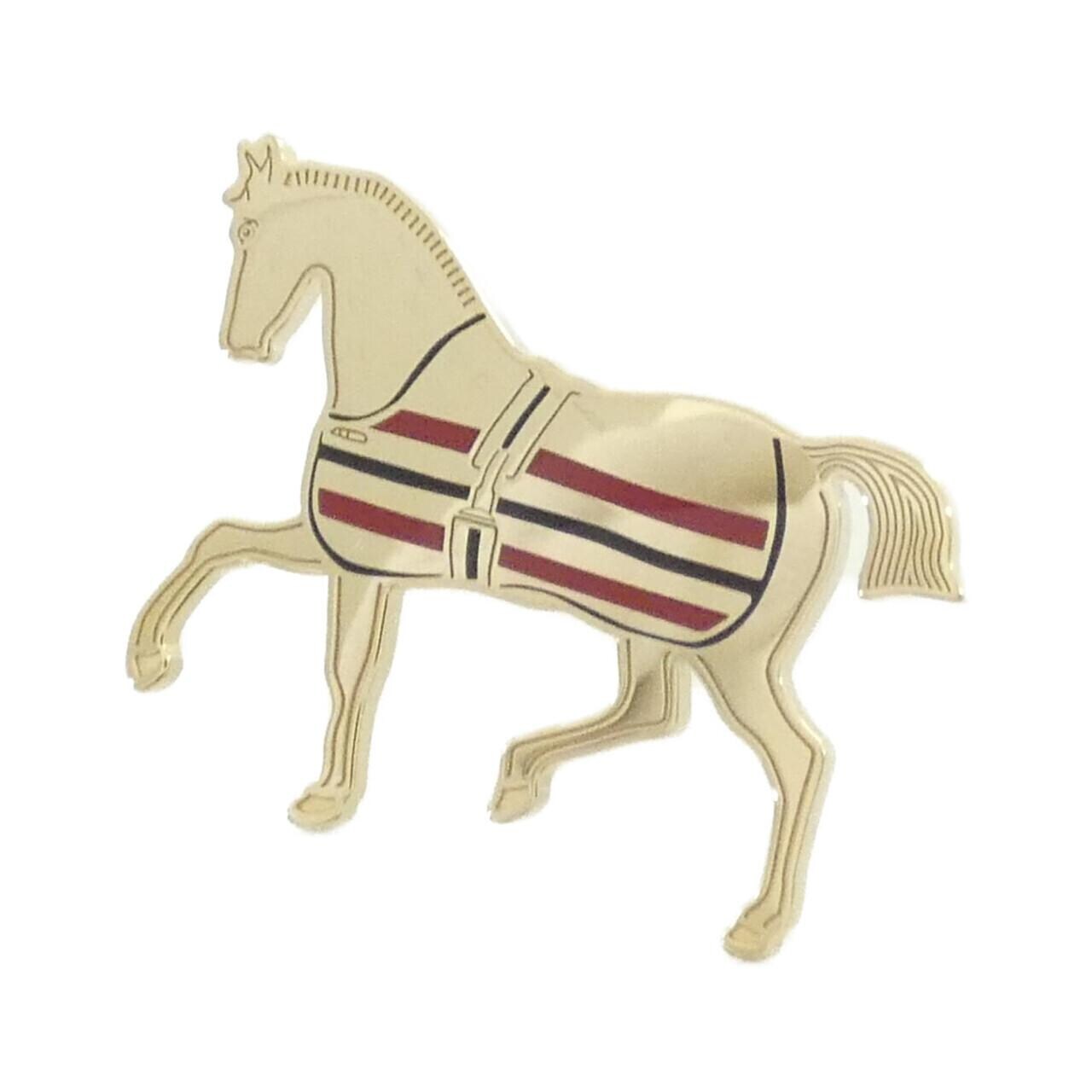 エルメス CHEVAL A LA COUVERTURES 603722S スカーフリング