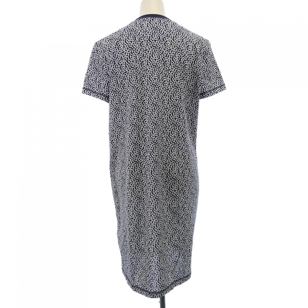 エルメス HERMES シェーヌダンクル CHAINE D'ANCRE ナウサ NAOUSSA 4E4521DB カットワンピース