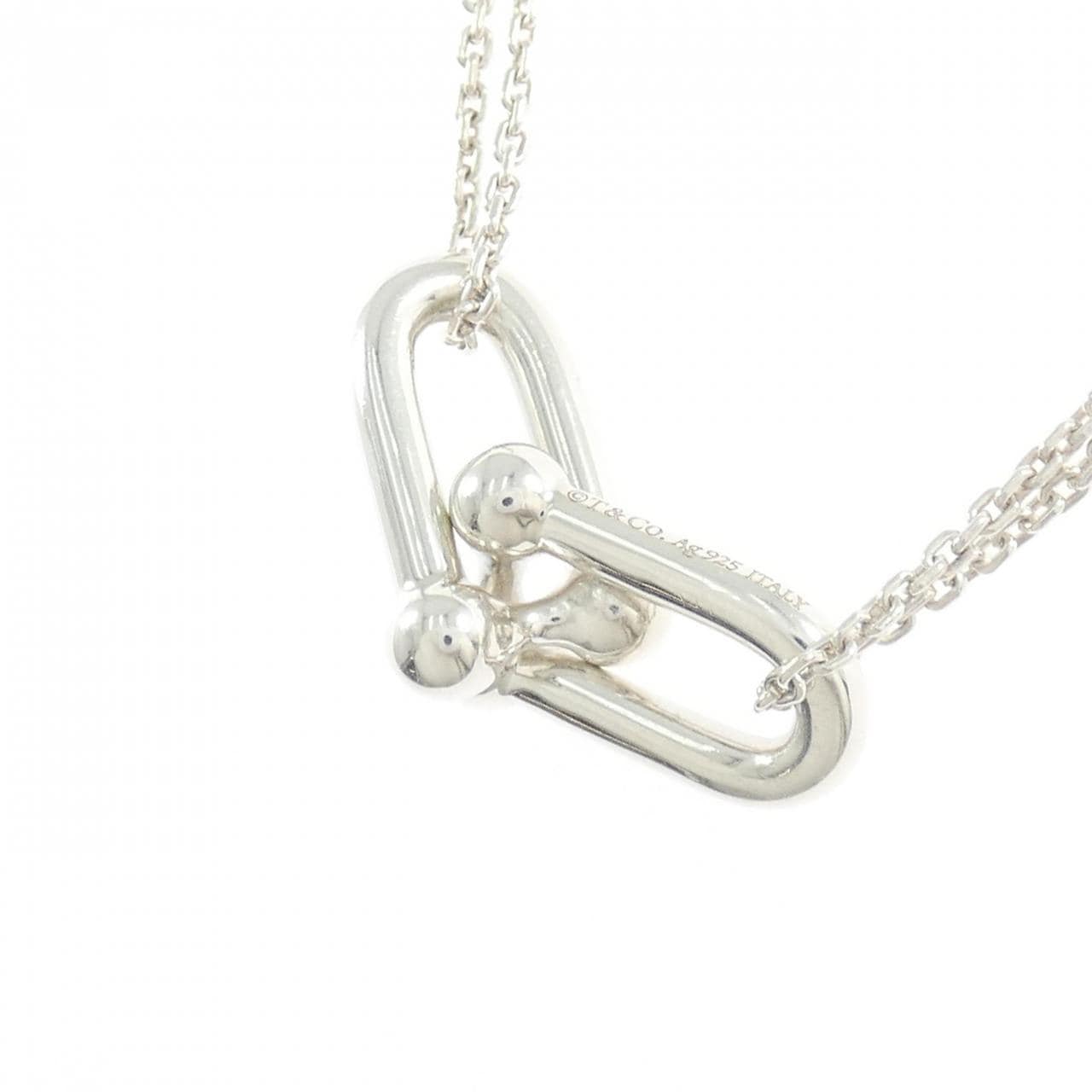 ティファニー ハードウェア ラージ ダブル リンク ネックレス