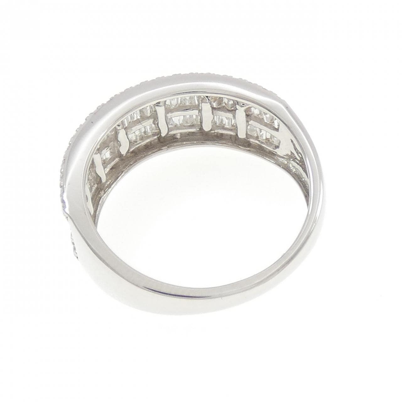 K18WG ダイヤモンド リング 1.00CT