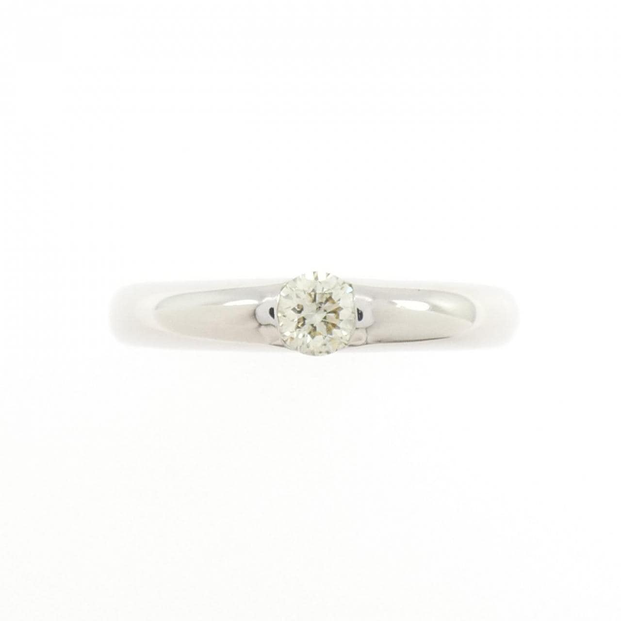 K18WG ダイヤモンド リング 0.255CT