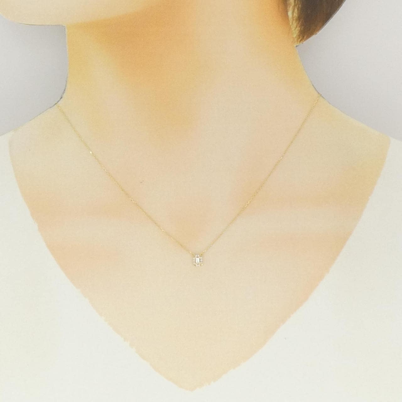アーカー セレニティ ネックレス 0.06CT