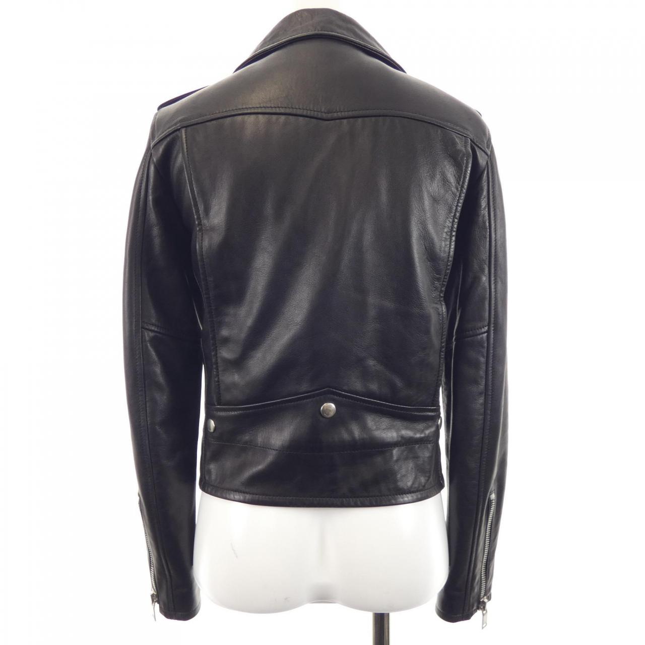 サンローラン SAINT LAURENT クラシックモーターサイクル 397287 Y5YA2 レザーライダースジャケット