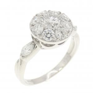 PT900 ダイヤモンド リング 1.09CT