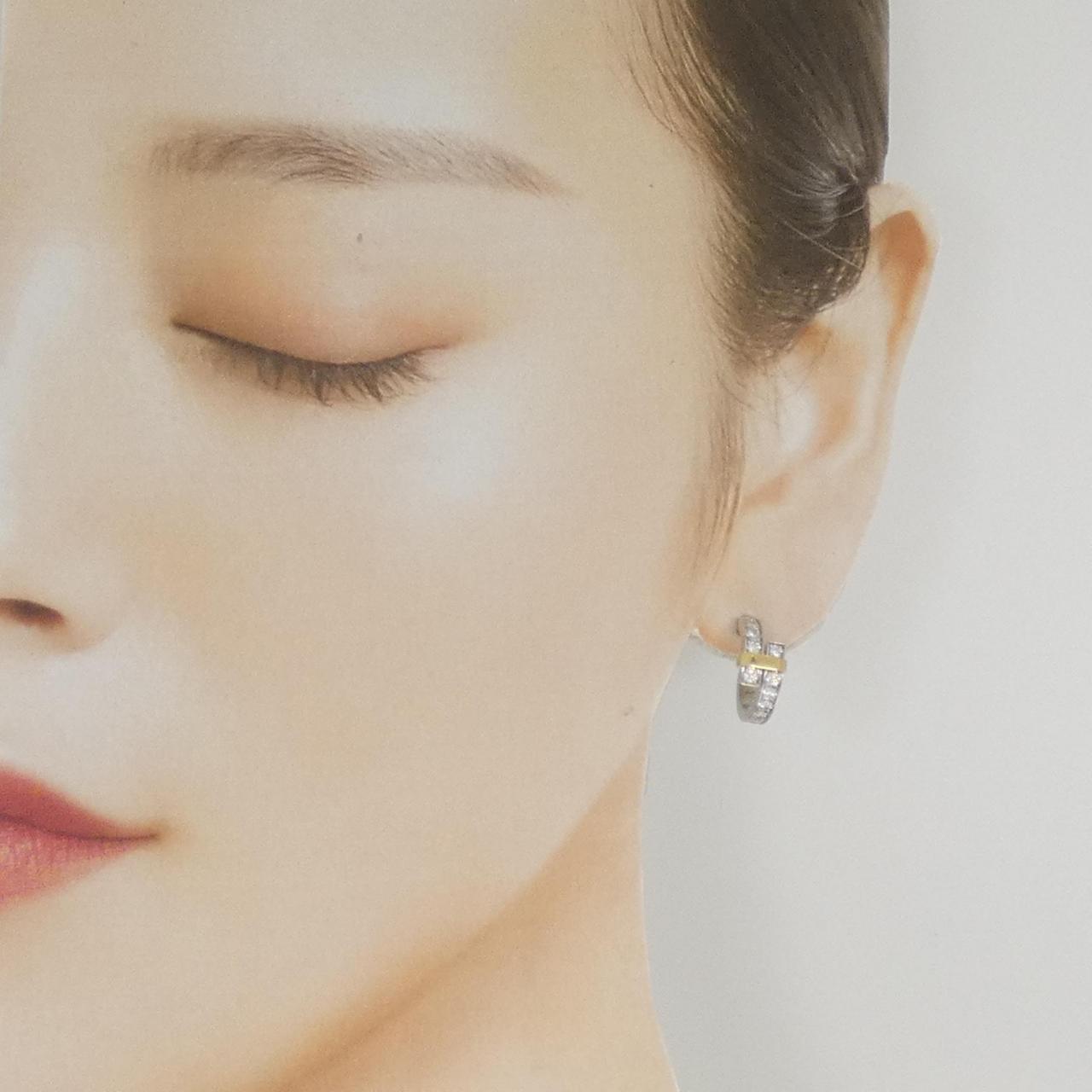 ティファニー エッジ フープ ピアス