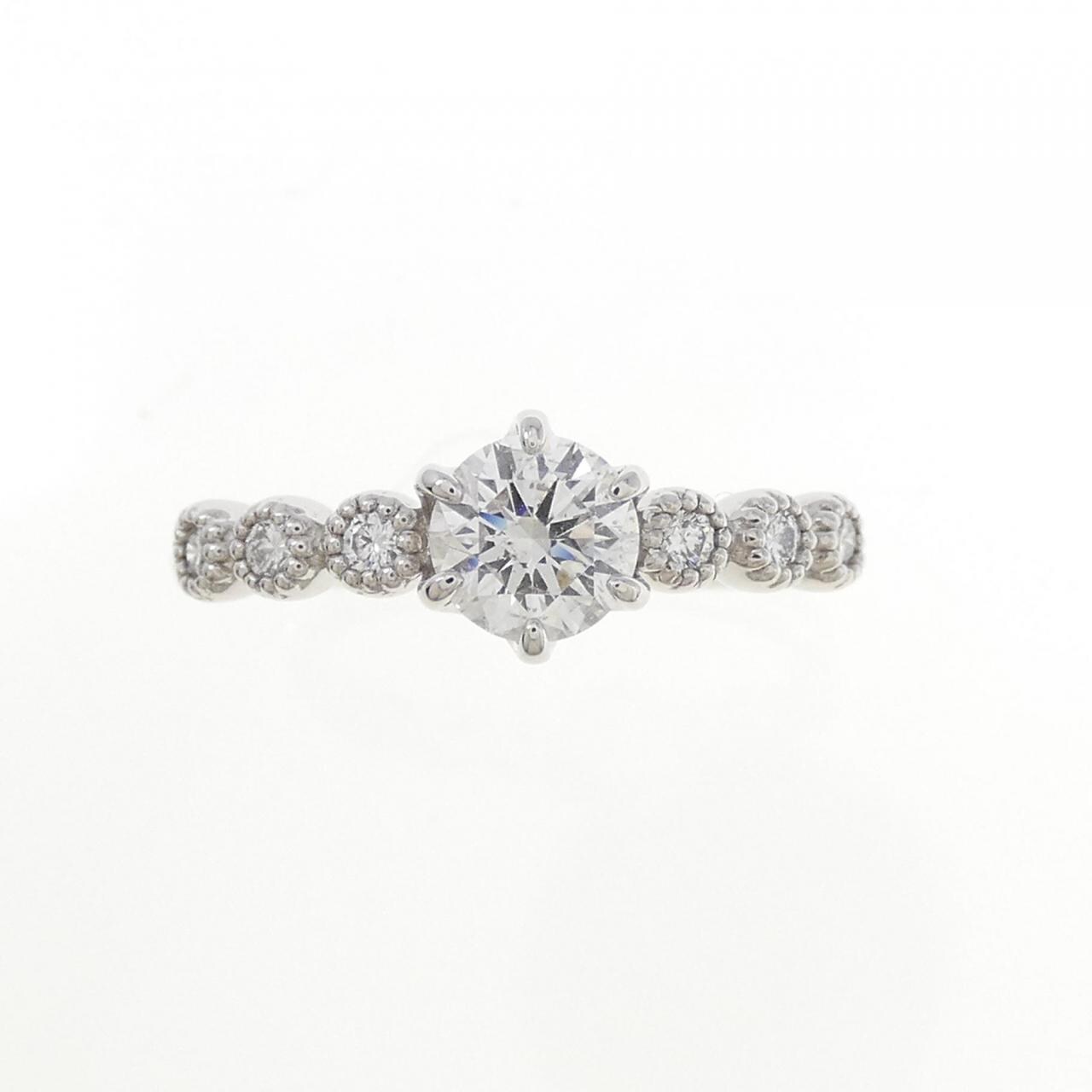 プラチナ 【リメイク】プラチナダイヤモンドリング 0.507CT F SI2 VG【中古】:KOMEHYO ONLINESTORE 店 ランク - autenticaviva.com.br