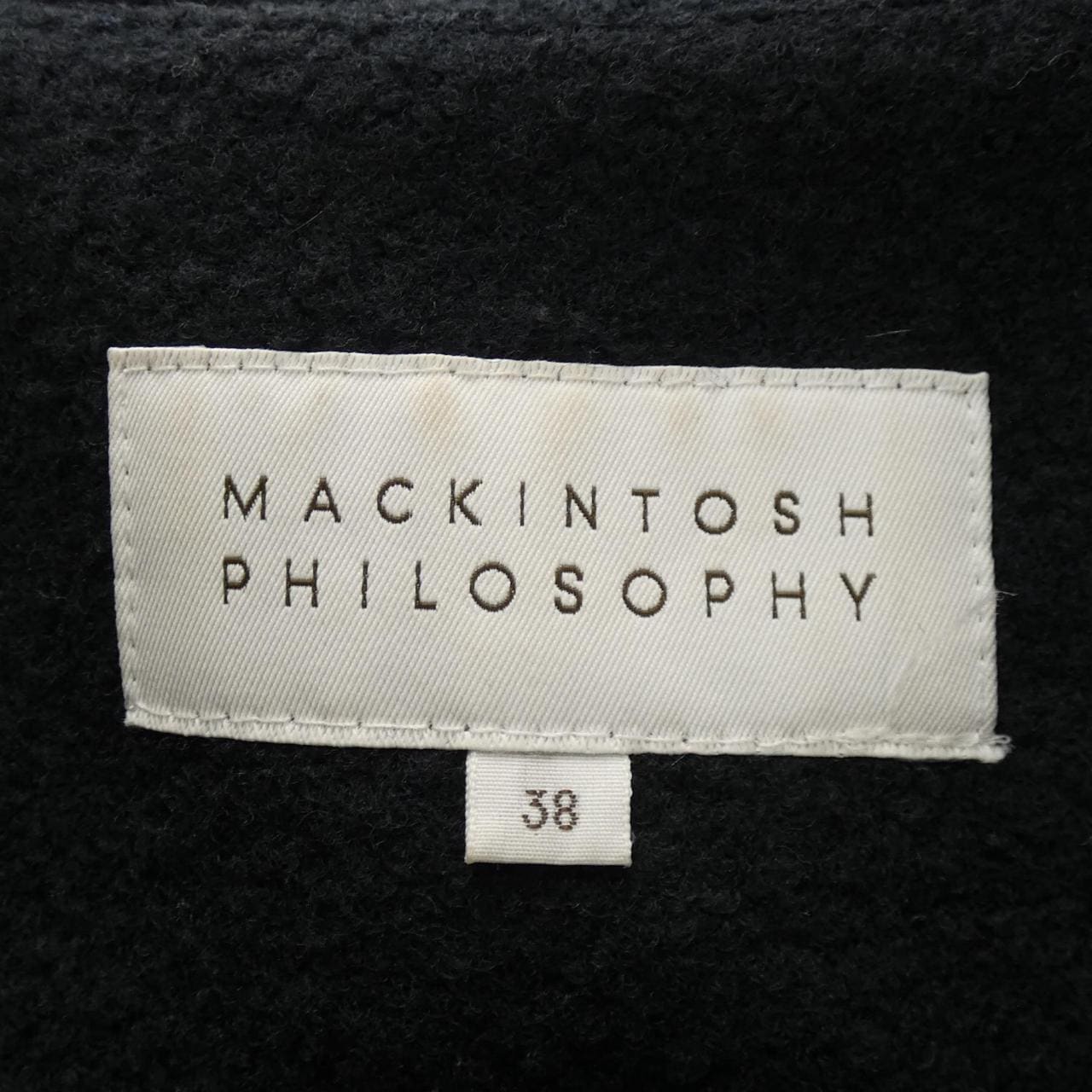 Mackintosh philosophy MACKINTOSH PHILOSOPH jacket