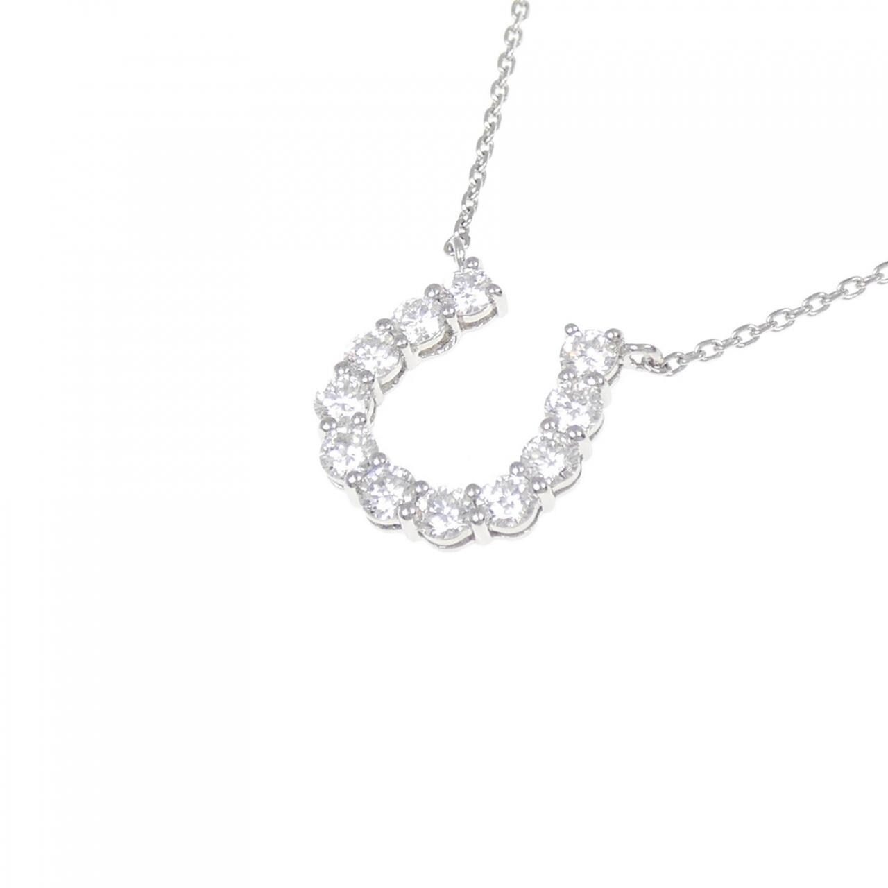 【新品】PT ダイヤモンド ネックレス 1.017CT E-F VVS1-VS2 EXT-GOOD