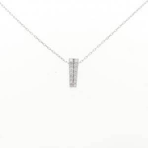 K18WG ダイヤモンド ネックレス 0.25CT