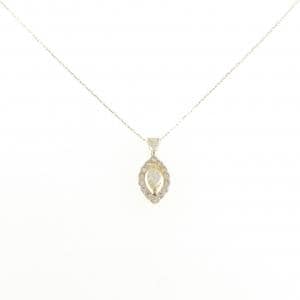 【新品】K18YG ダイヤモンド ネックレス 0.35CT