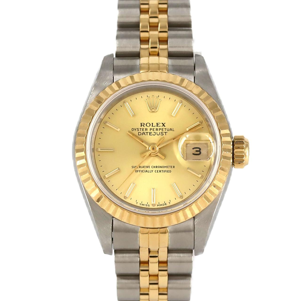 ROLEX Datejust 69173 SSxYG Automatic X number