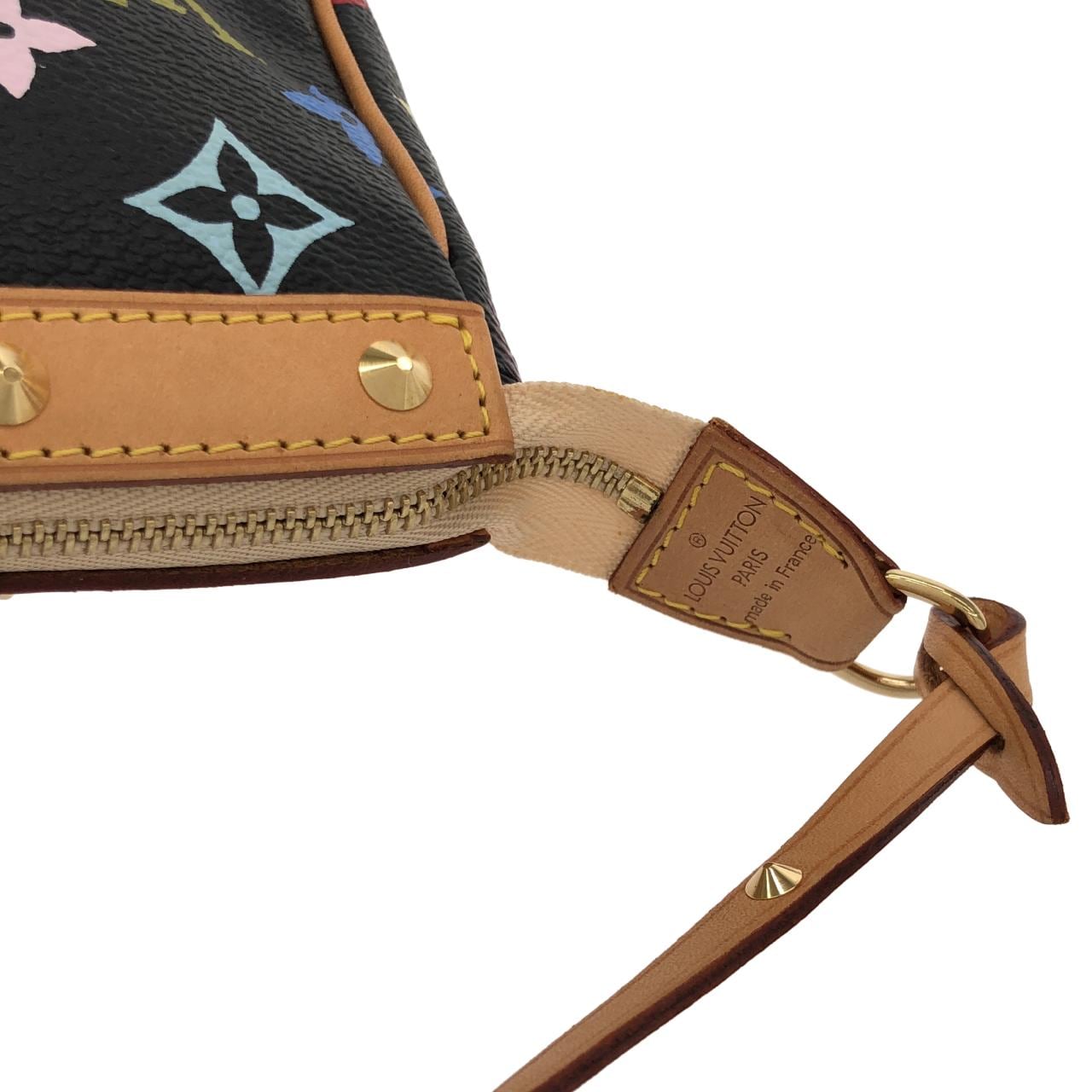 【ヴィンテージ】ルイヴィトン マルチカラー ポシェット アクセソワール M92648 アクセサリーポーチ