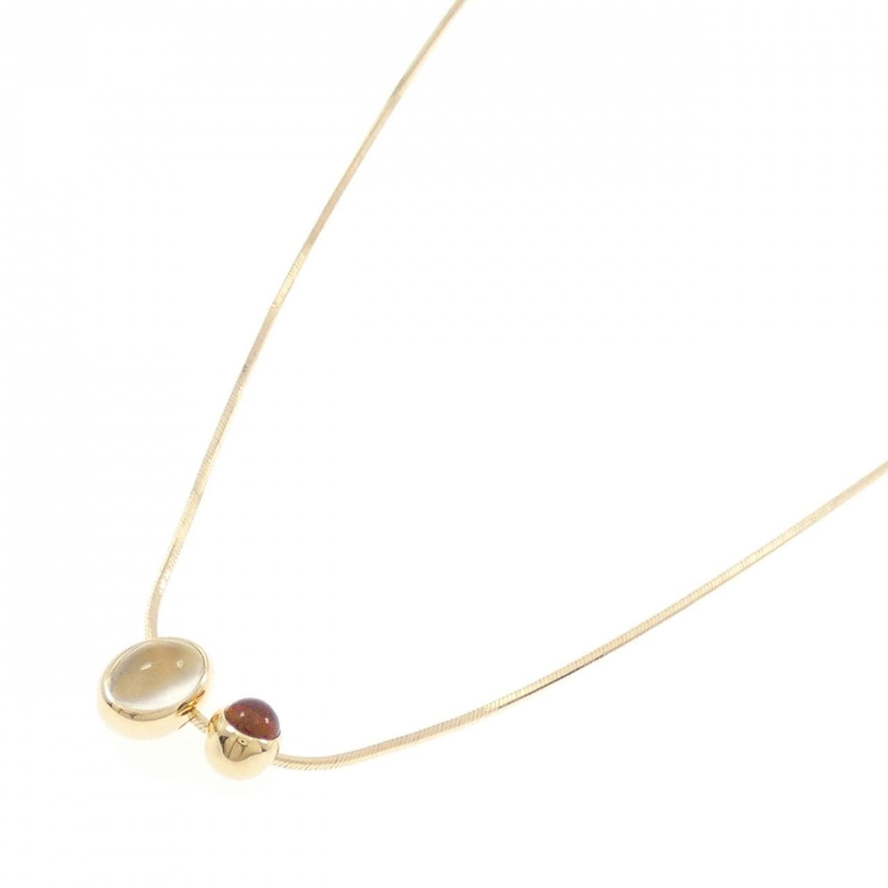 4゜C ムーンストーン ネックレス