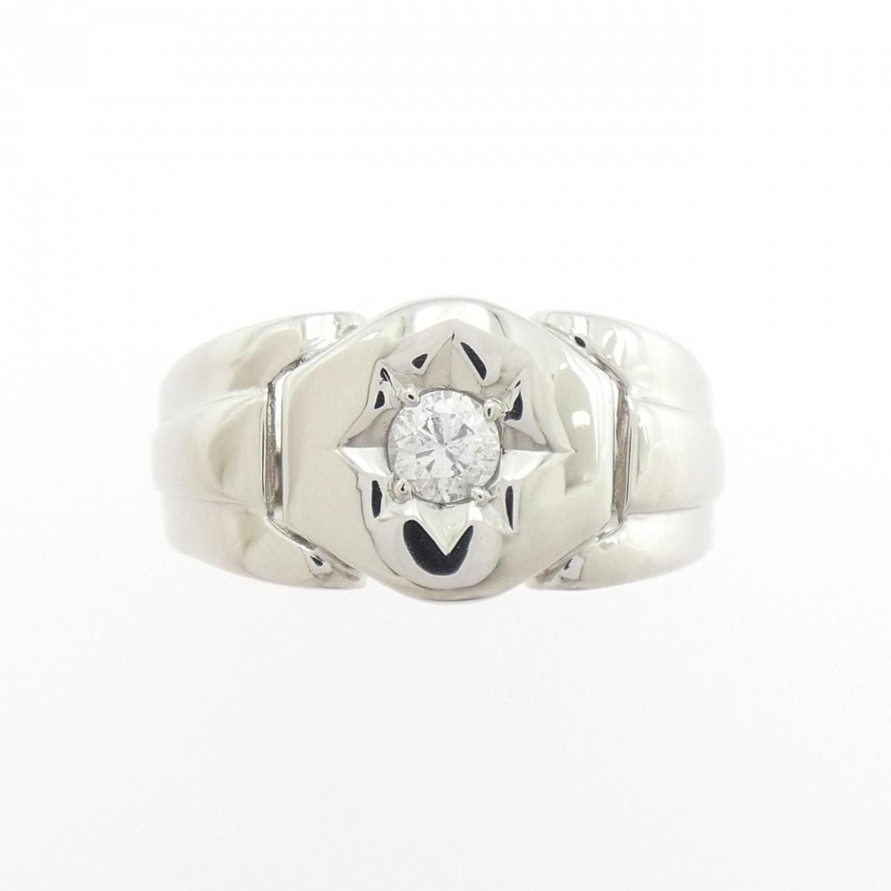 PT900 ダイヤモンド リング 0.22CT
