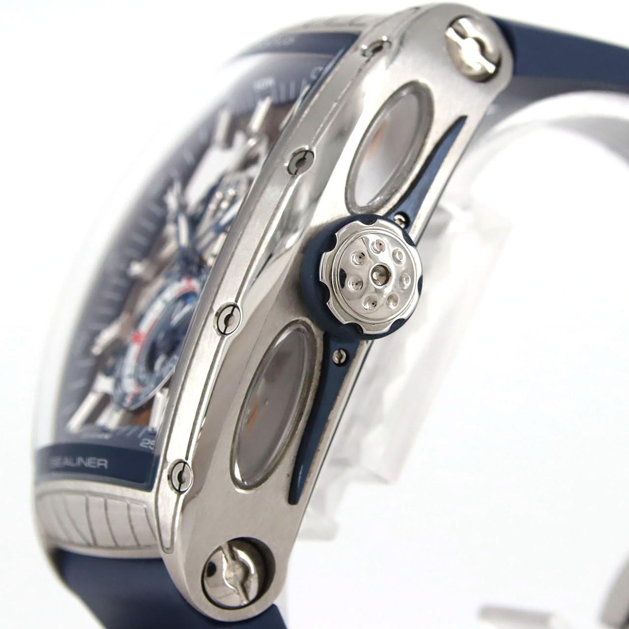 【ノーメンテナンス還元価格】クストス チャレンジシーライナーGMT CVT-SEA-GMT ST SS 自動巻